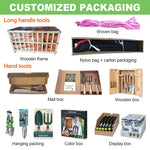 Load image into Gallery viewer, Stainless Steel Garden Tool Set – Durable Soil Digging Trowel &amp; Agricultural Pruning Hand Tools
